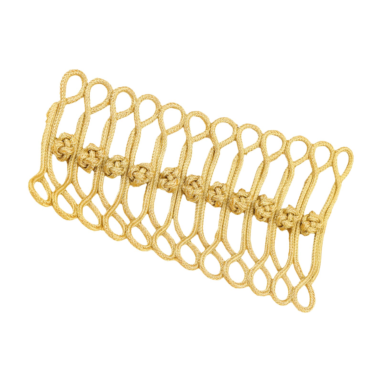 Tsophreniq Gold Sophisticated Thread Embroidered Buttons Decorative Sewing Button For Wedding Gown And Garments Decoration Lavishness Trim Selectors