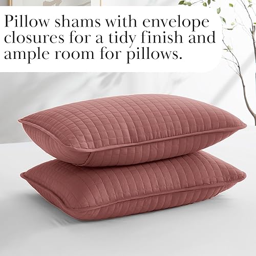 Vista 56 de Southshore Fine Living, Inc. - Juego de edredón de microfibra cepillada suave, cubrecama resistente a manchas y pelo de mascotas, con funda de 02