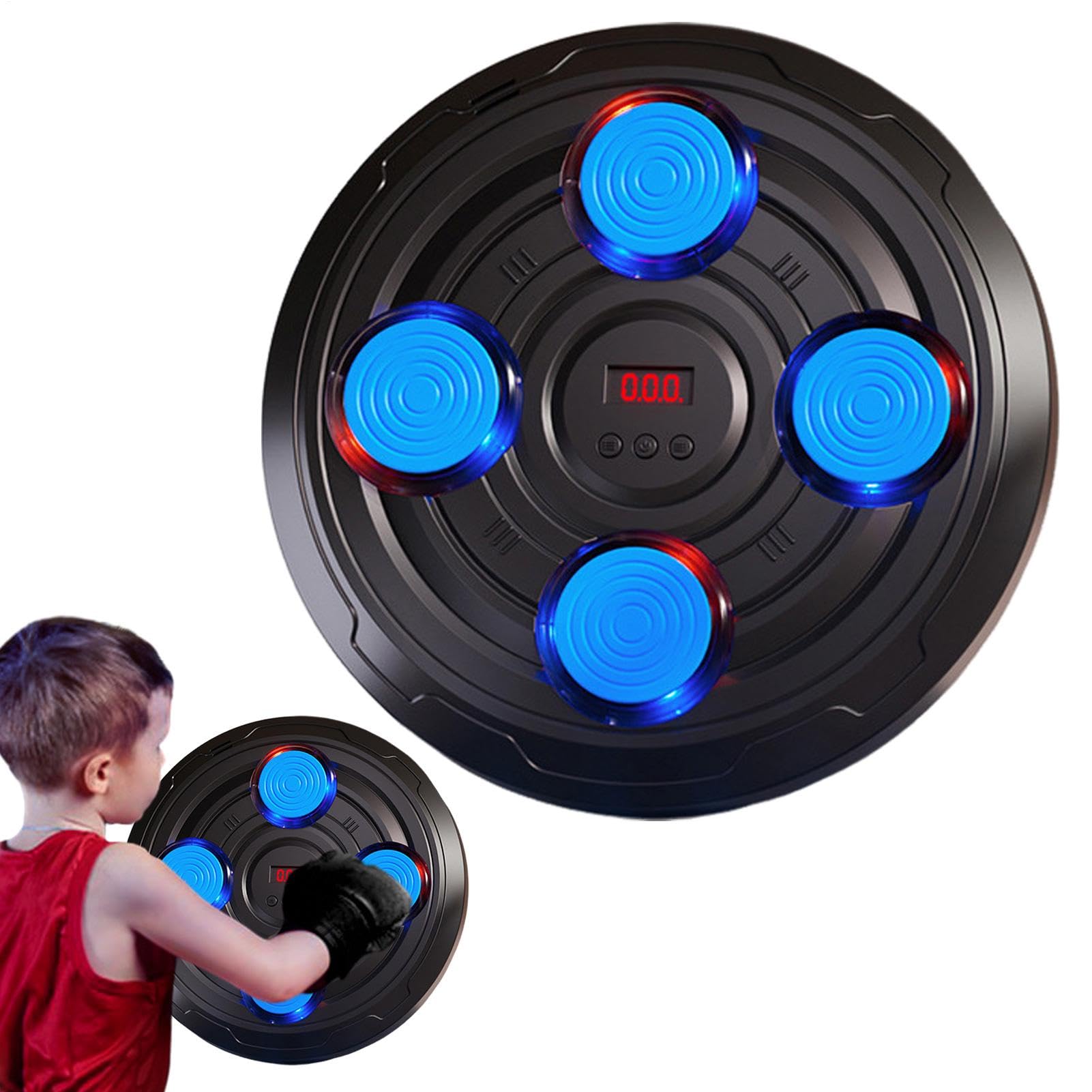 Wandmontierte Boxmaschine Intelligente Musik Boxen Ausrüstung | Wandboxer | Boxtrainer, Musikboxer zur Wandmontage für Zuhause, verstellbare Boxtrainingsausrüstung