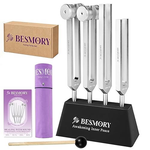 Tuning Forks for Healing (128Hz, 136Hz, 256Hz, 384Hz), Sound Healing