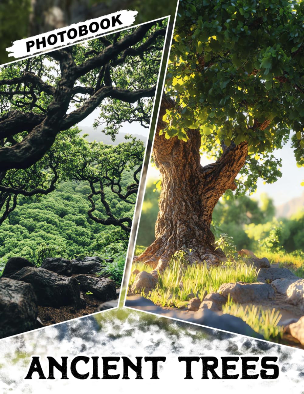 Ancient Trees Photo Book: Captivating Gift Showcasing 40 Majestic Forest Images Featuring Old-Growth Trees And Timeless Natural Beauty
