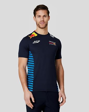 Red Bull Racing Max Verstappen T-Shirt 2024 US, Alpha, XX-Large, Regular, Regular, Night Sky