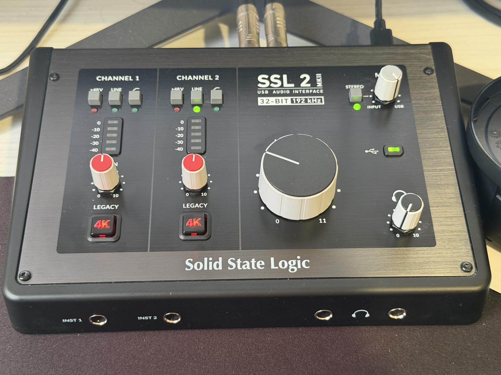 SSL 2 MKII professional audio interface