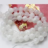 Vista 12 de Aquamarine 10mm Natural Gemstone Beads for Jewelry Making Energy Healing Crystals Jewelry Chakra Crystal Jewerly Beading Supplies 15.5inch About