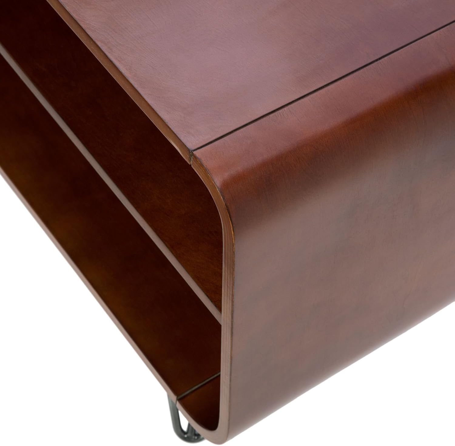 Mid-Century Modern TV Stand Provides Retro Style And Contemporary Functionality. Home Entertainment Center Suitable For A Living Room, Bedroom, And Den. Media Cabinet Console Creates Timeless Feel.