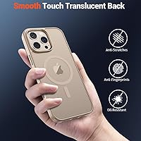 Vista 262 de SUPFINE Funda magnética para iPhone 11 (compatible con MagSafe) (protección contra caídas de grado militar), translúcida mate a prueba de golpes
