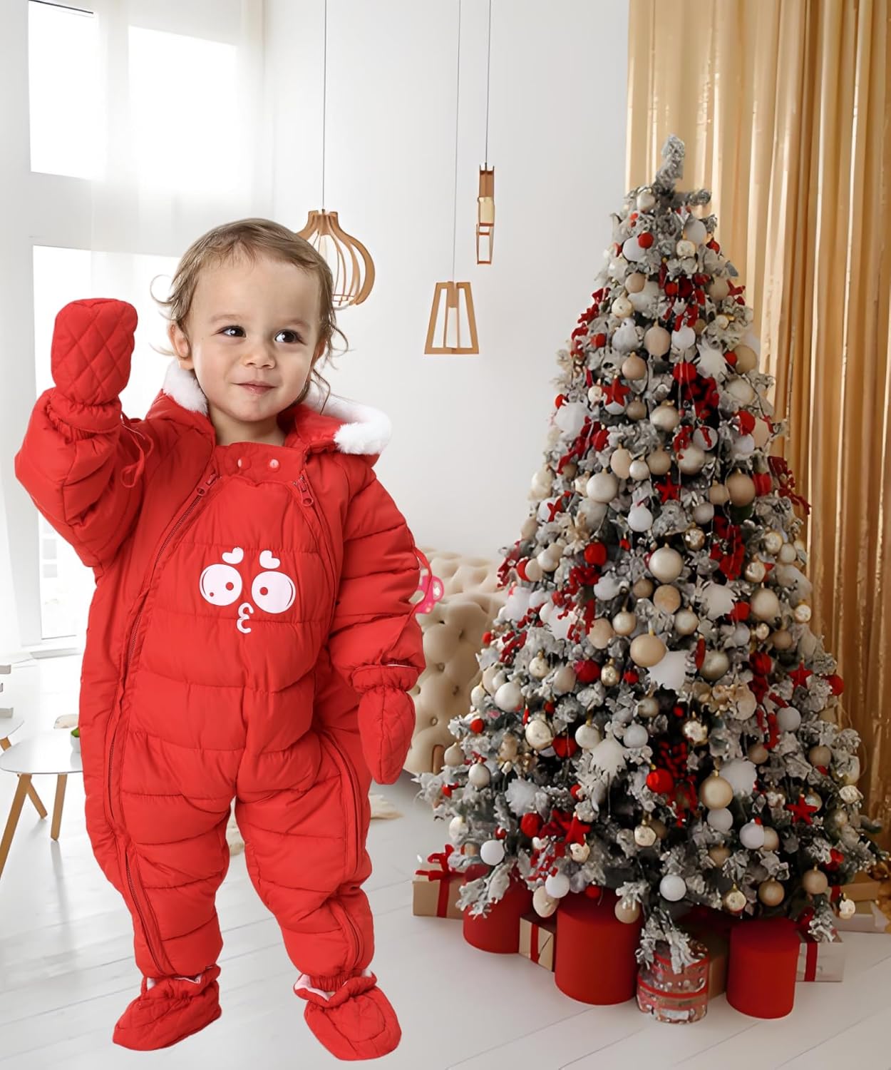 Ohrwurm Baby Boy Snowsuit Infant Girl Winter Clothes Toddler Jumpsuit Coat Jacket Outfit Hoodied - Image 5