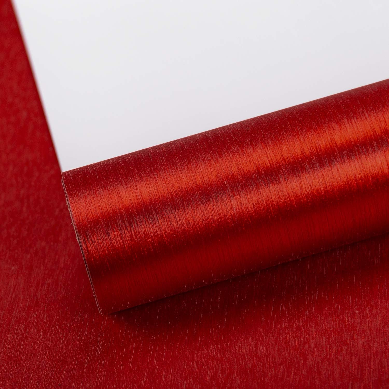 WRAPAHOLIC 30 Inch Red Wrapping Paper Roll - Jumbo Roll Red with Metallic Shine for Birthday, Holiday, Wedding, Baby Shower - 30 inch x 16.5 feet