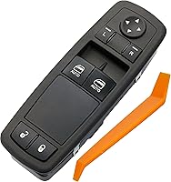 Vista 1 de Interruptor de ventana Compatible con Ram 1500 2013-2021, Ram 2500 3500 4500 5500 2013-2018. Control de puerta del lado del conductor delantero