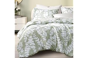 Codi Sage Green Comforter Set Queen Size, Floral Bedding Sets for Women