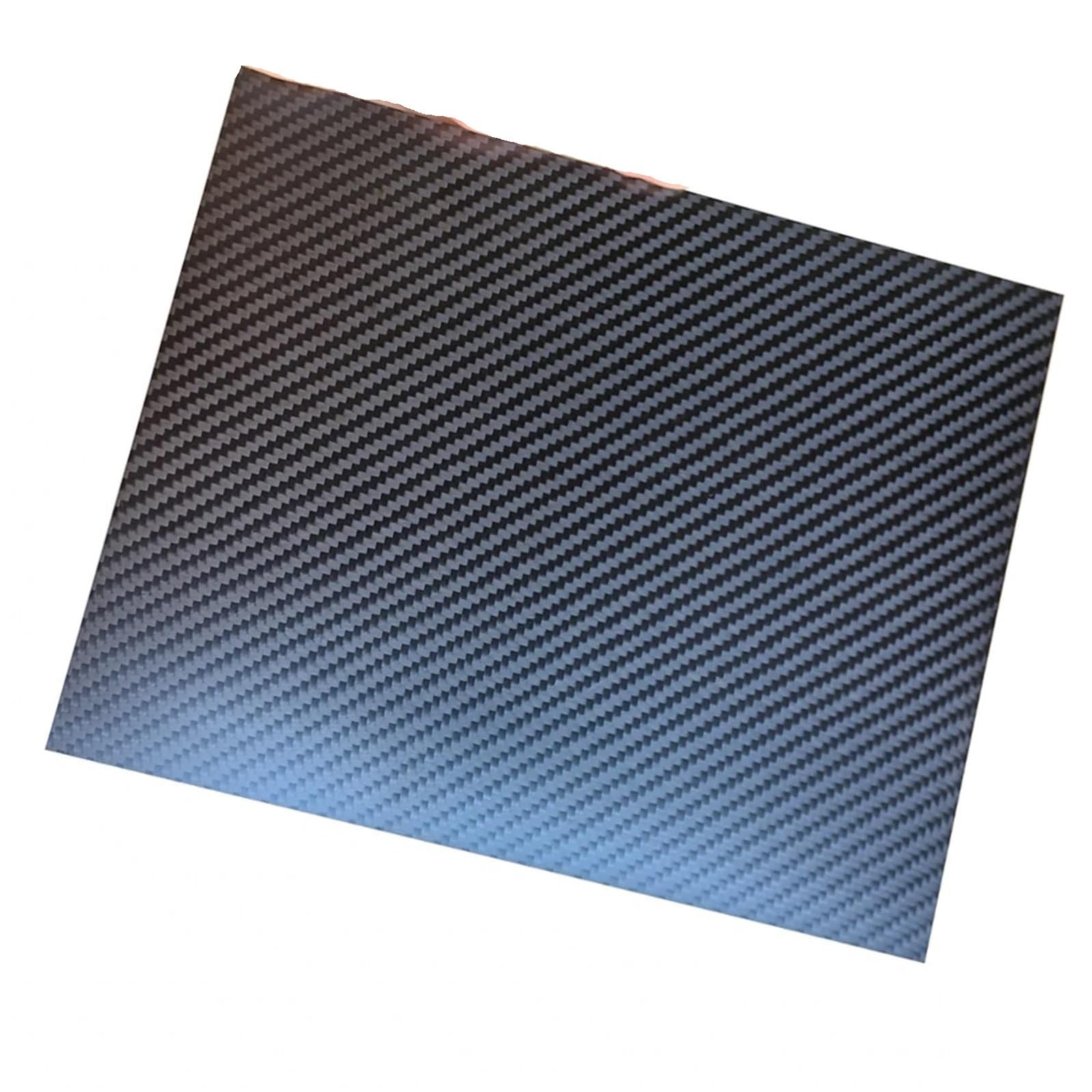 Foglio in fibra di carbonio puro 3K da 1 pezzo 400x500 mm - Pannello composito ad alta resistenza for materiali del modello(1.5mm Twill Matte)
