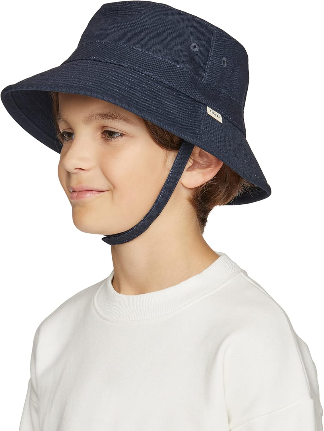 Tilley girls Mini T1 Kids Bucket Hat - Image 3