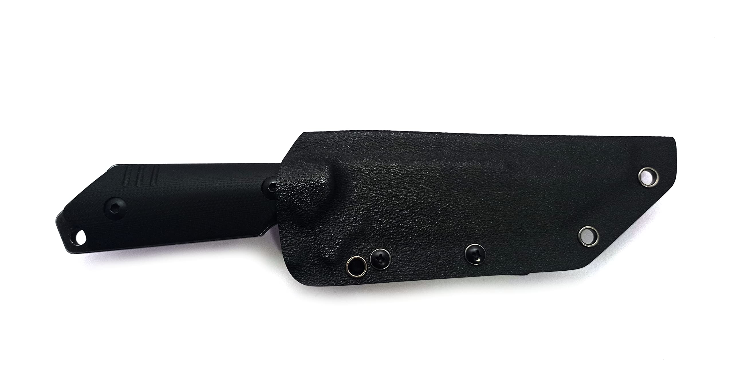 Range HK08 Coltello da caccia in acciaio inox 420, 22,8 cm, lama 11,7 cm x 11,1 cm impugnatura antiscivolo G10