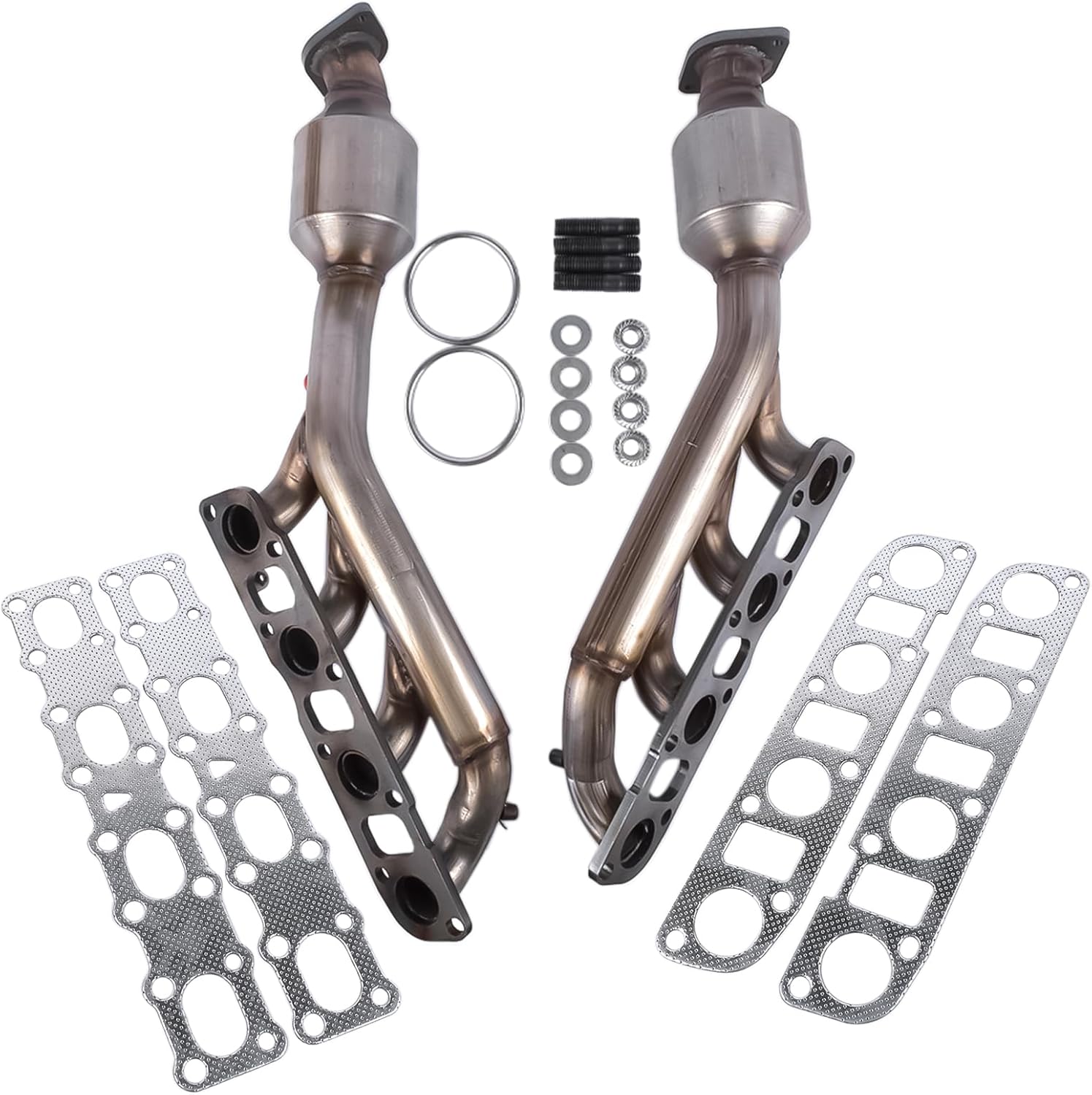 GELUOXI 16478 16479 Front Manifold Catalytic Converter Compatible with 5.6L 2004-2010 Infiniti QX56 / 2005-2013 Nissan Armada / 2004-2013 Nissan Titan / 2008-2012 Nissan Pathfinder