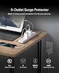 Belkin 6 Outlet Surge Protector for Home/Office, BE106000-06R