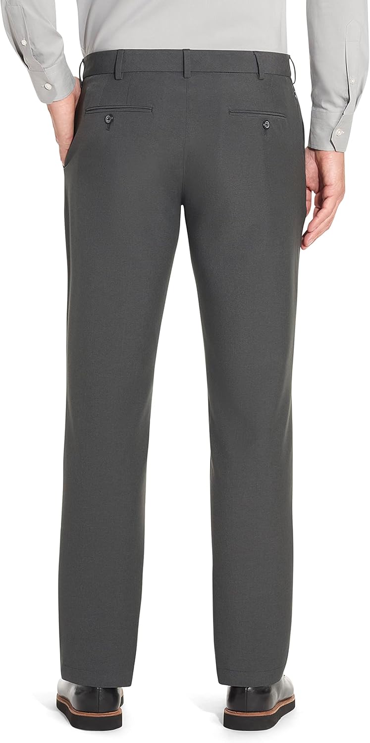 Van Heusen Men's Flex Flat Front Straight Fit Pant - Image 2
