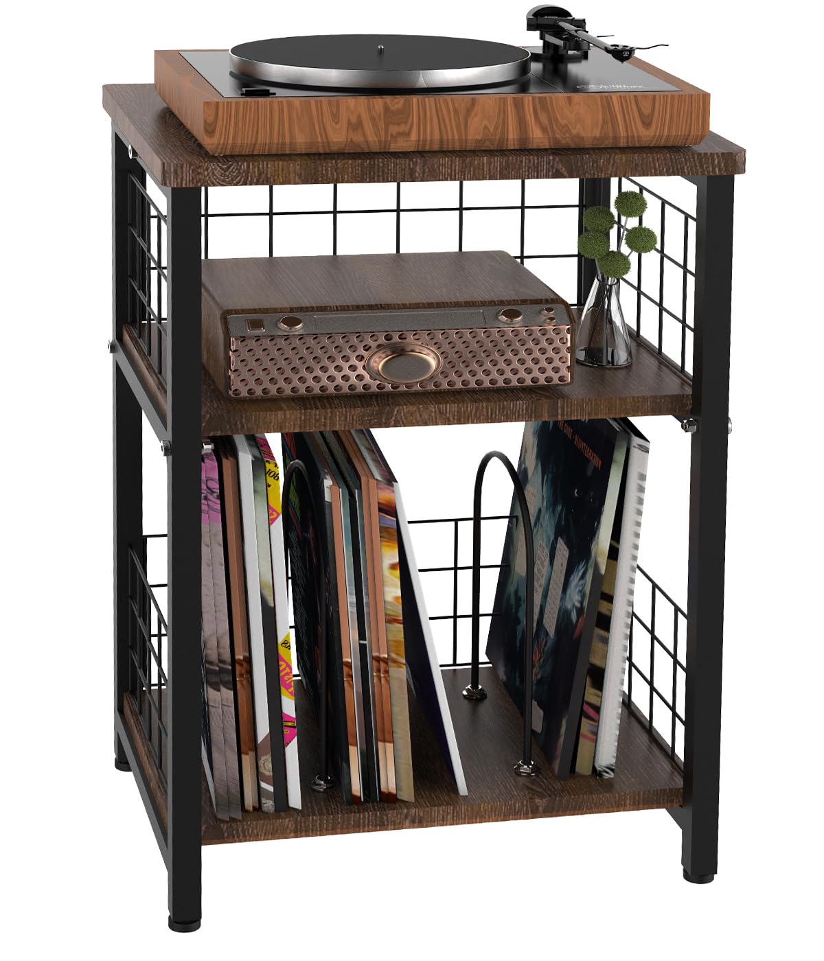 Tuohours 3-Tier Mesh Stand