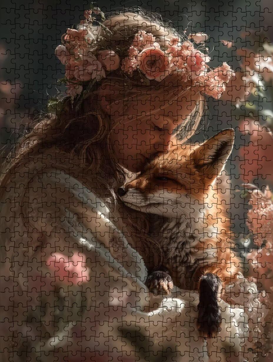 Puzzle de 3000 Piezas para Adultos, Zorra, Rompecabezas Clásicos YHPGL7-327