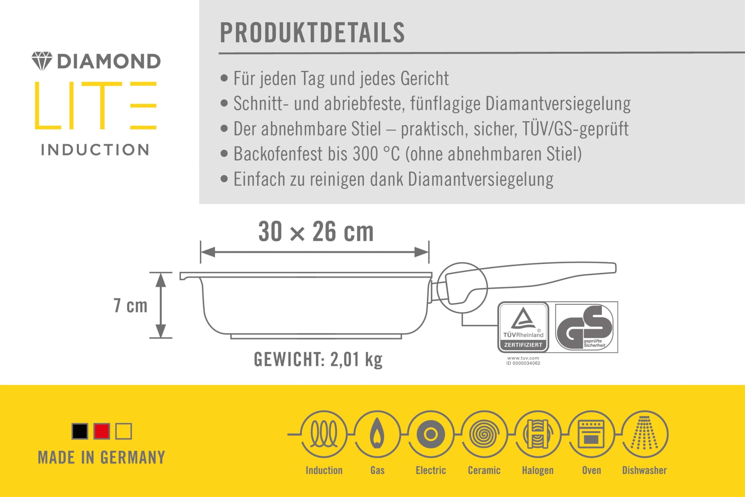 Woll Patelnia odlewana indukcja, odlew aluminiowy