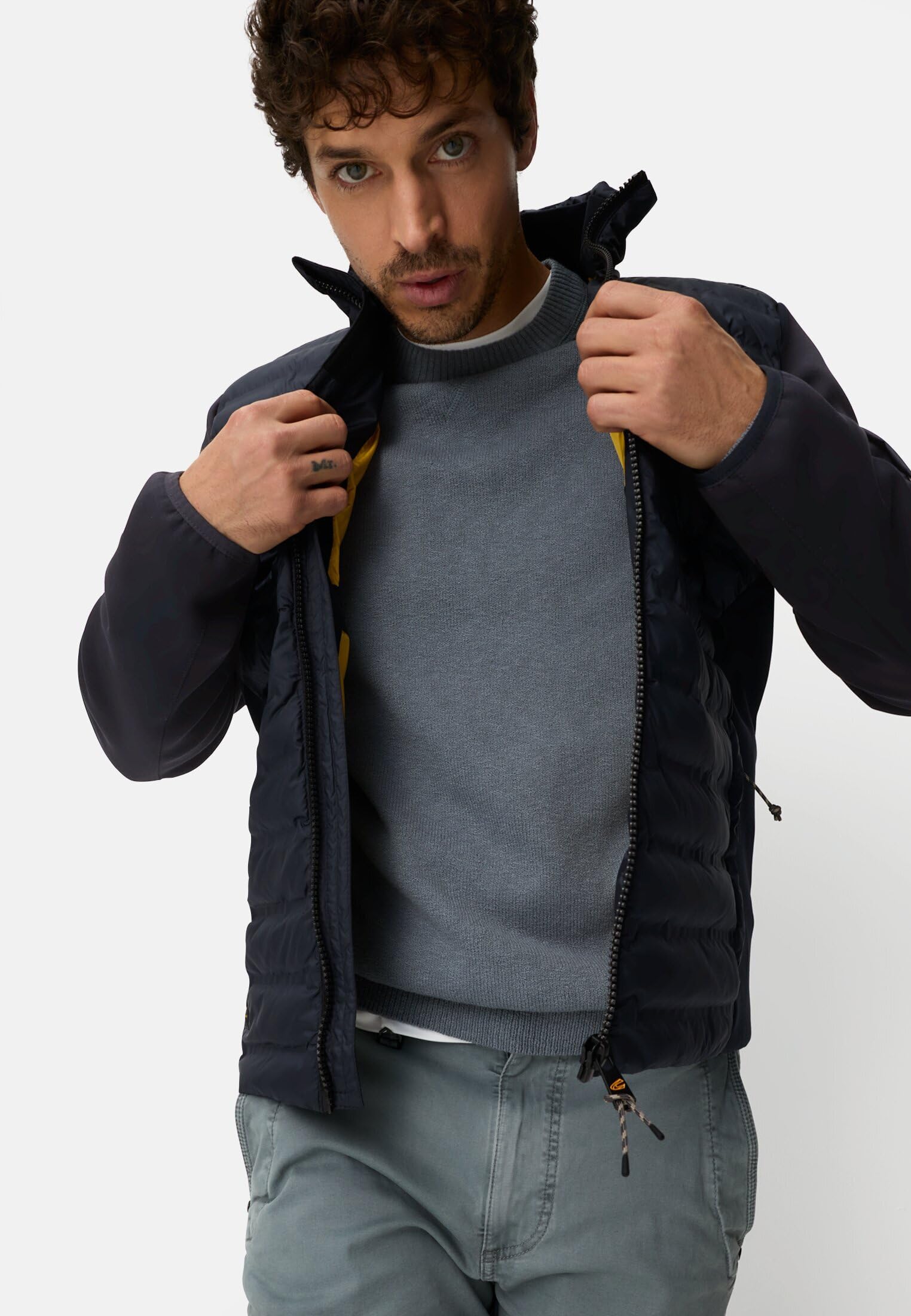 camel active Kurtka Mężczyźni 430410-7n88