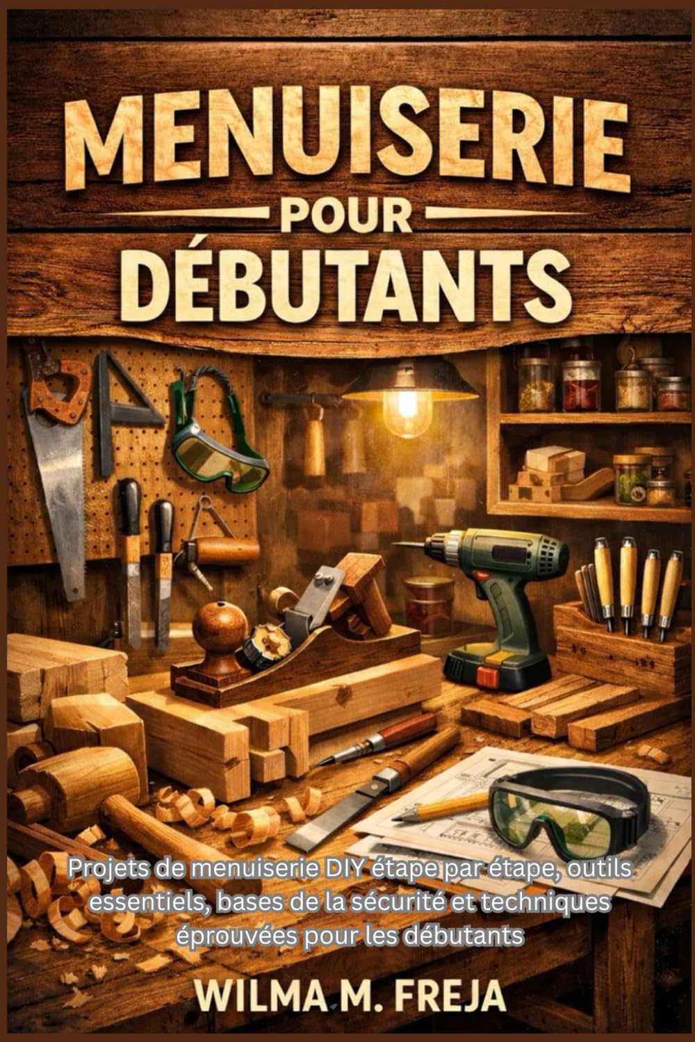 MENUISERIE POUR DÉBUTANTS: Projets de menuiserie DIY étape par étape, outils essentiels, bases de la sécurité et techniques éprouvées pour les débutants