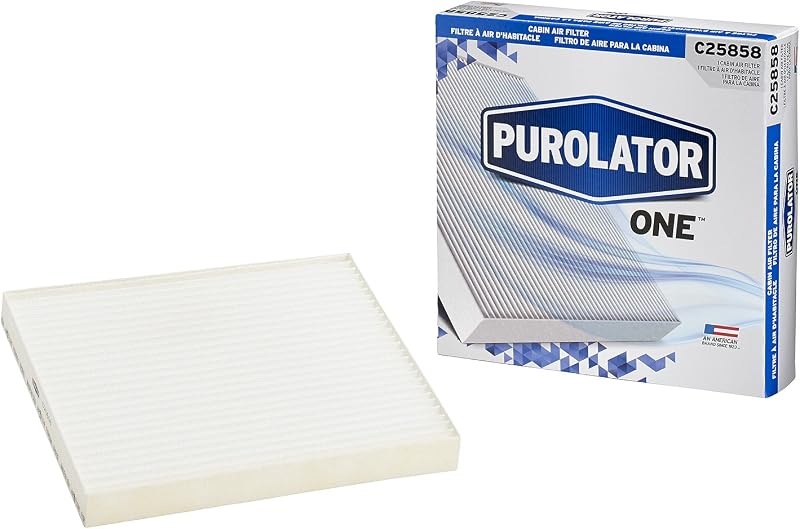 Filtro de cabine de ar PurolatorONE C25858 para Ram e Mazda – 1 unidade