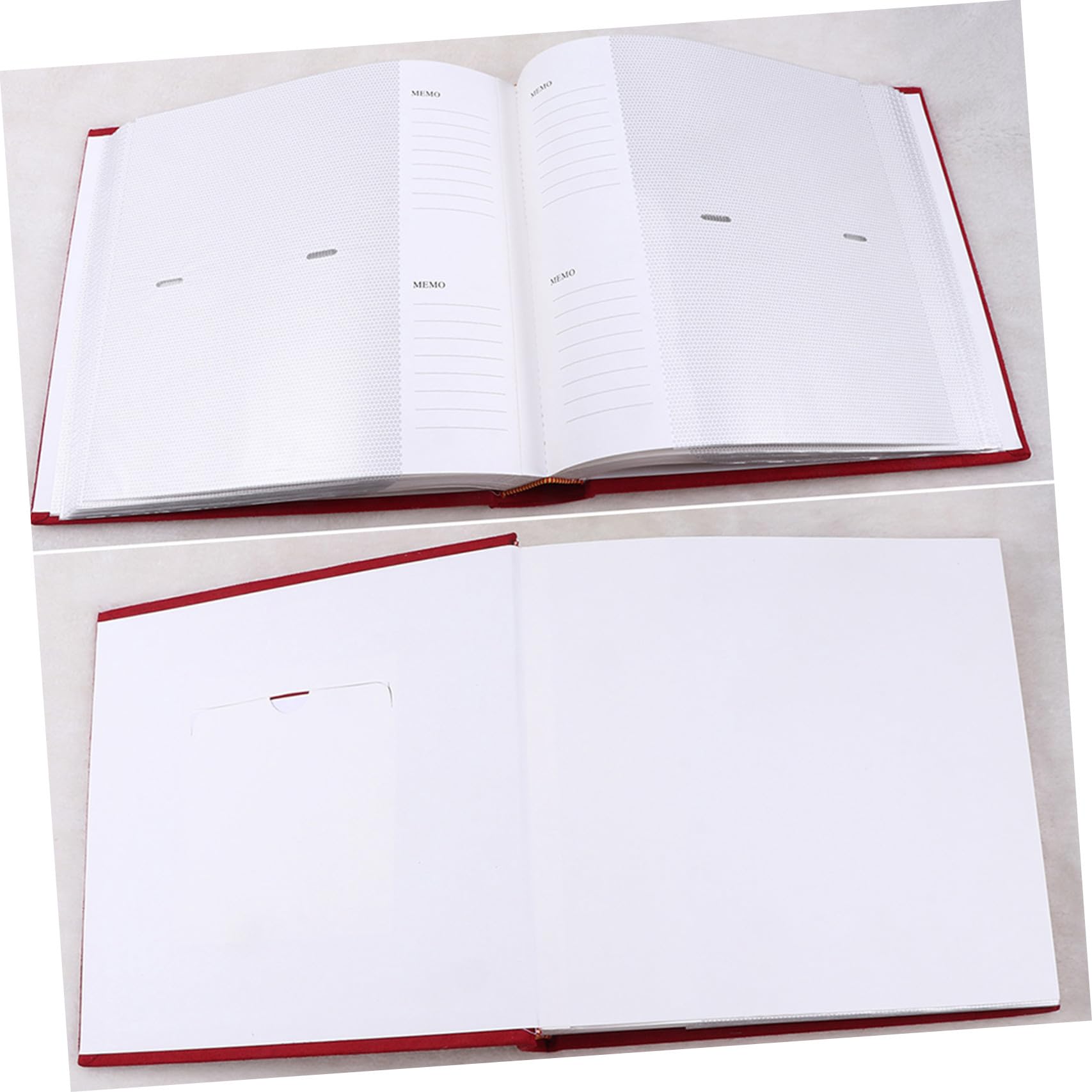 Abaodam 1pieza Álbum De Fotos Diy Infantil De Álbum De Almacenamiento Para Recuerdos De Color Rojo Para Graduaciones y