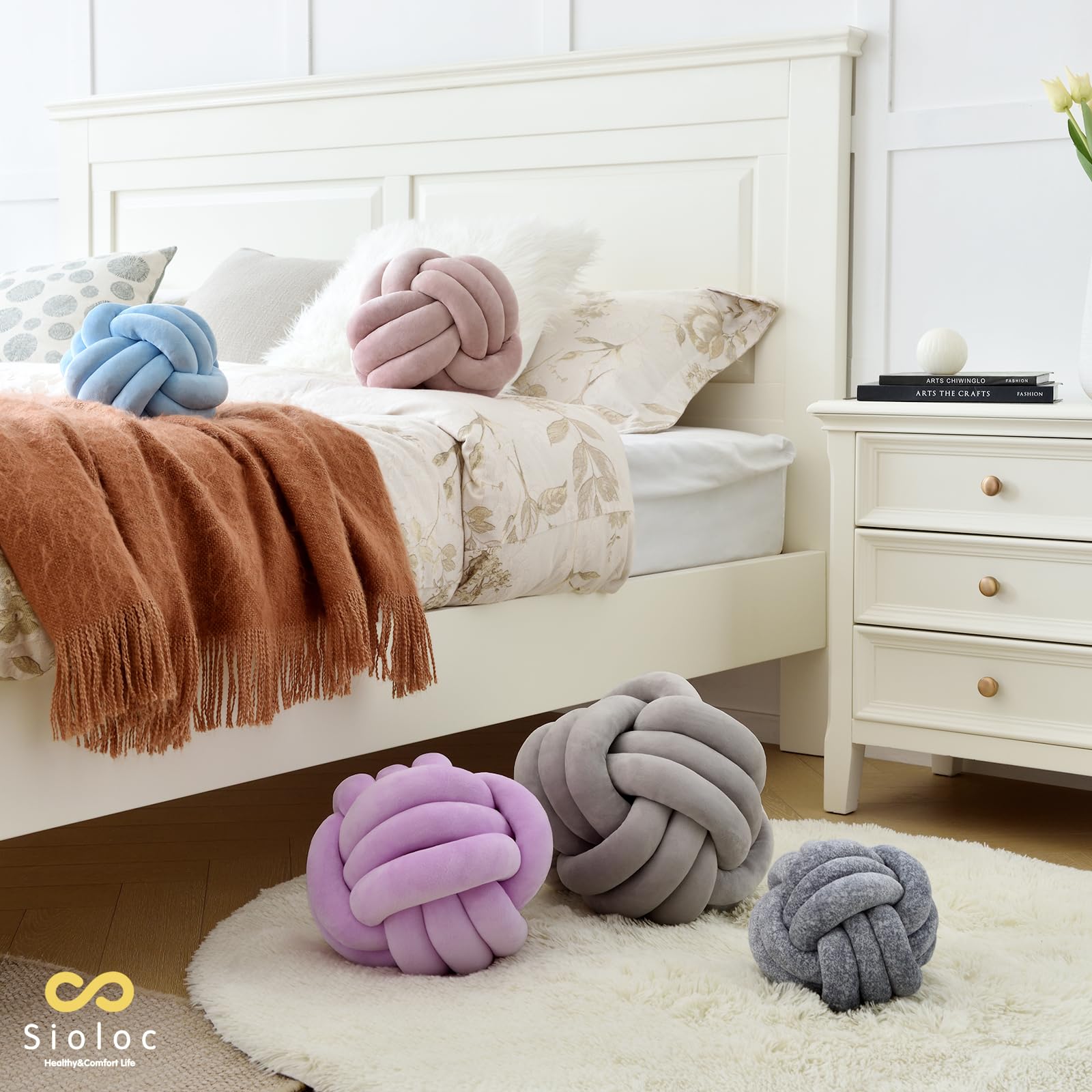 Poef rond pluche met gat 42x50 cm zwart kopen? - tuincentrum