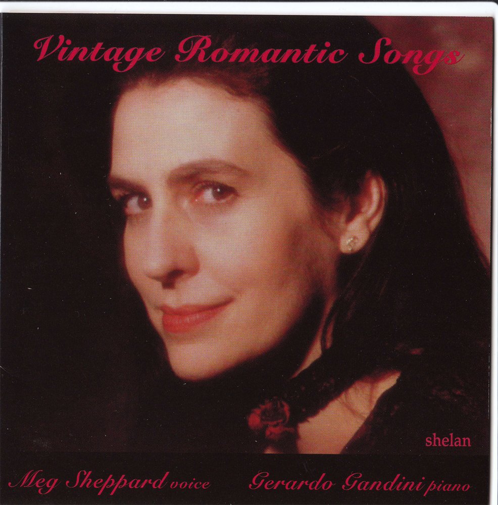 Vintage Romantic Song [Audio CD] Sheppard,Meg, Gandini(Pno)