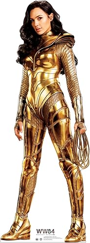 Advanced Graphics Wonder Woman 1984 - Soporte de cartĂłn de tamaño real, color dorado, Wonder Woman 1984 (pelĂcula 2020) Advanced Graphics Wonder Woman 1984 - Soporte de cartĂłn de tamaño real, color dorado, Wonder Woman 1984 (pelĂcula 2020)