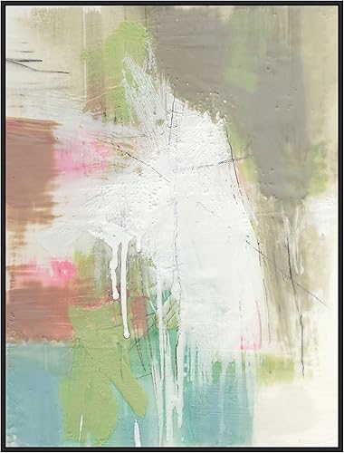 Miniatura 15 de Amanti Art Lienzo enmarcado para pared, 42 x 32 pulgadas, diseño retro Splash I de Jennifer Goldberger, lienzo enmarcado para pared, obras de arte