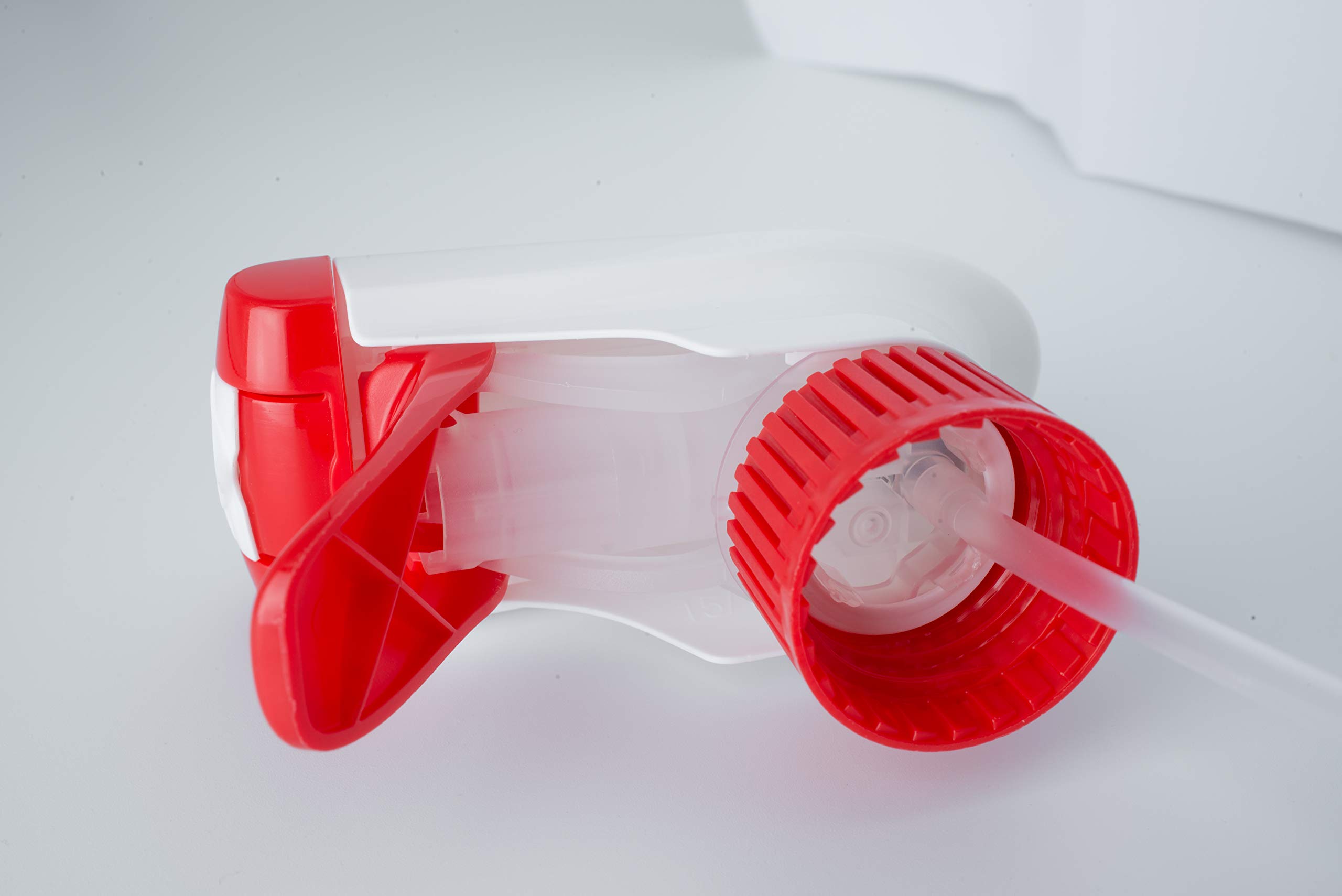 Botella con pulverizador, vacía, transparente (10 unidades, Botella de espray de 500 ml)