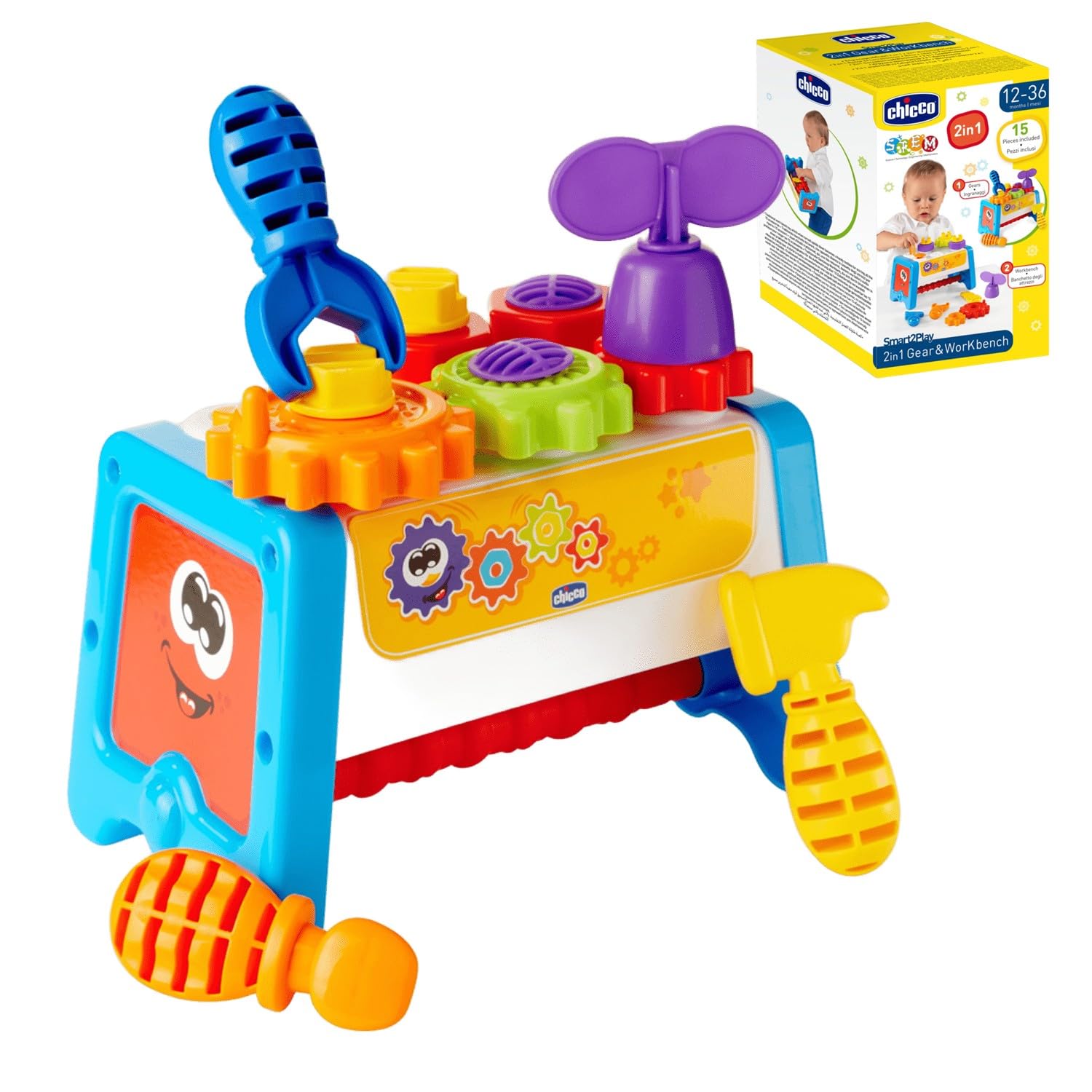 Chicco gioco s2p 2 in 1 casetta degli attrezzi