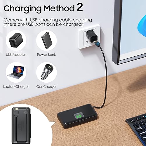 Miniatura 5 de Batería NB-11L NB-11LH (paquete de 2) y cargador USB de 2 canales para Canon NB-11L, PowerShot Elph 110, Elph 130, Elph 180, Elph 190, Elph 340,