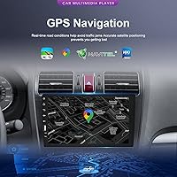 Vista 5 de Android 11 DIN estéreo inalámbrico para coche Apple CarPlay Android Auto Radio, pantalla táctil de 9 pulgadas, receptor de audio Bluetooth