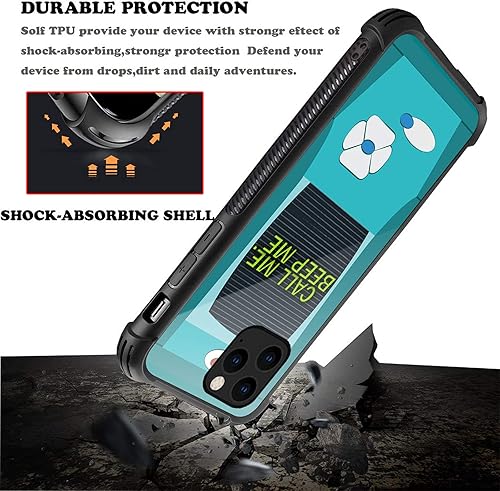 Miniatura 5 de Funda compatible con iPhone 13 Pro Max, consola de juegos azul, diseño de patrón increíble, a prueba de golpes, antiarañazos, carcasa trasera de