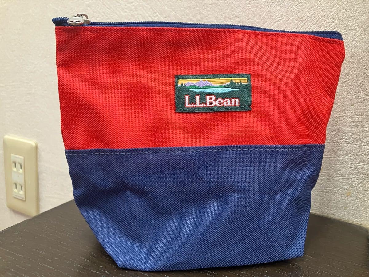LEE 2025.10月号特別付録L.L.Beanバイカラーポーチ※コスメポーチ・カラーポーチ・小物入れ・整理・収納・ ポーチ