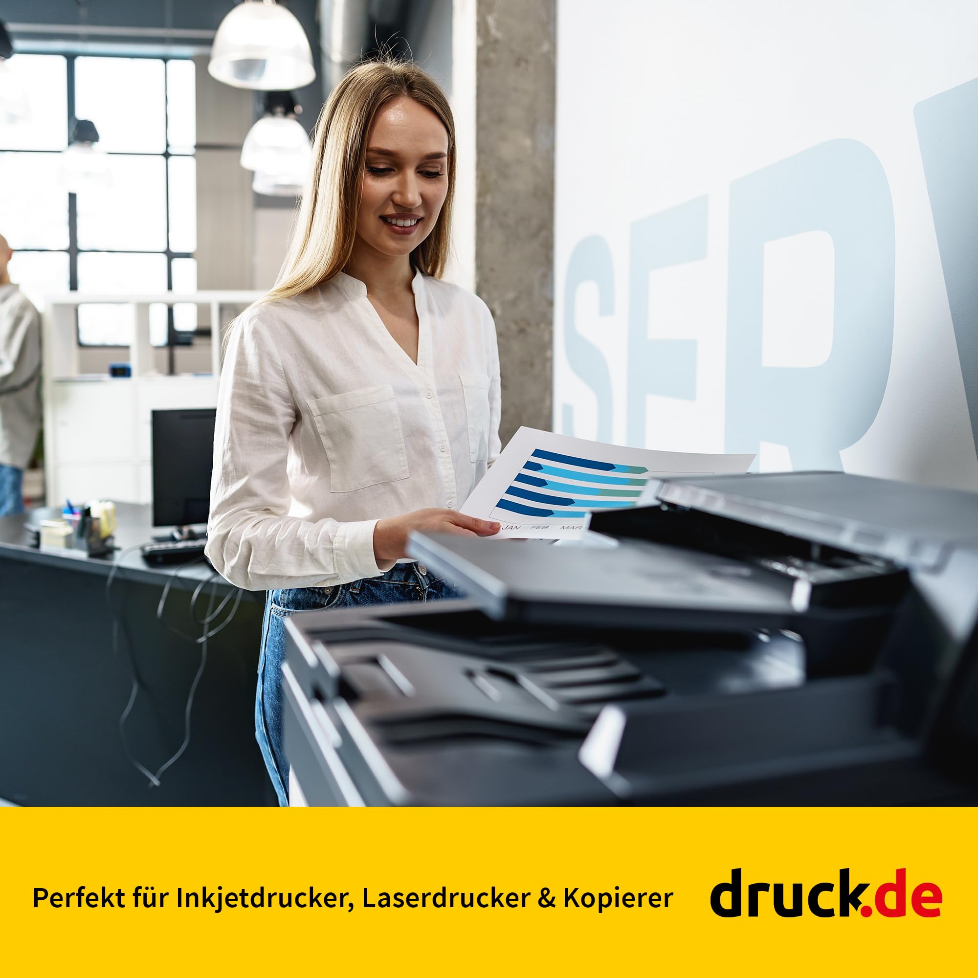 ONE Druckerpapier A4 Kopierpapier - DIN A4-25.000 Blatt - 10 Kartons | ONE Druckerpapier und Kopierpapier DIN A4, 25.000 Blatt, 10 Kartons, weiß, für Laser/Tintenstrahl, Büro und Home Office