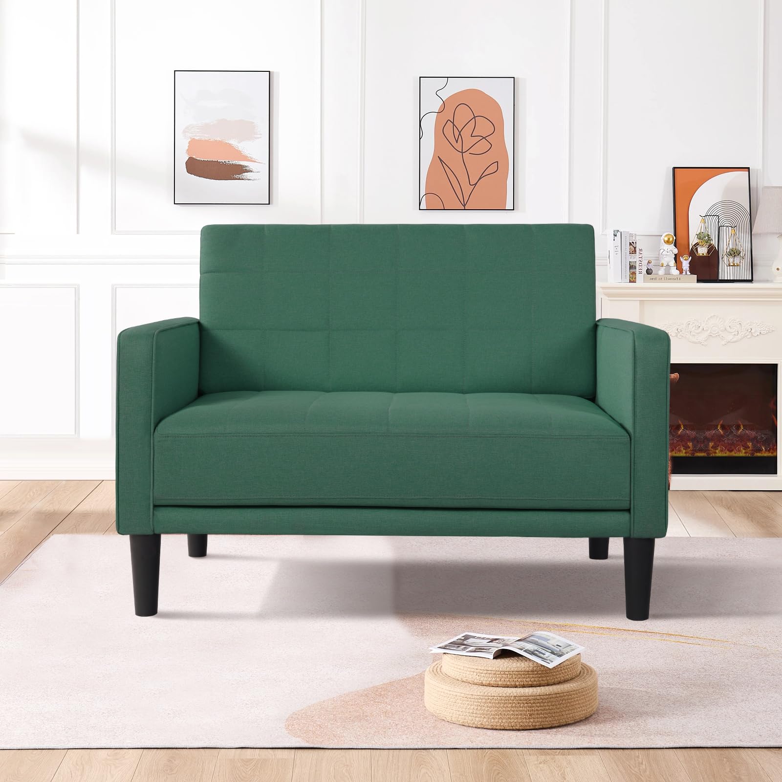 45" Modern Green Chair 