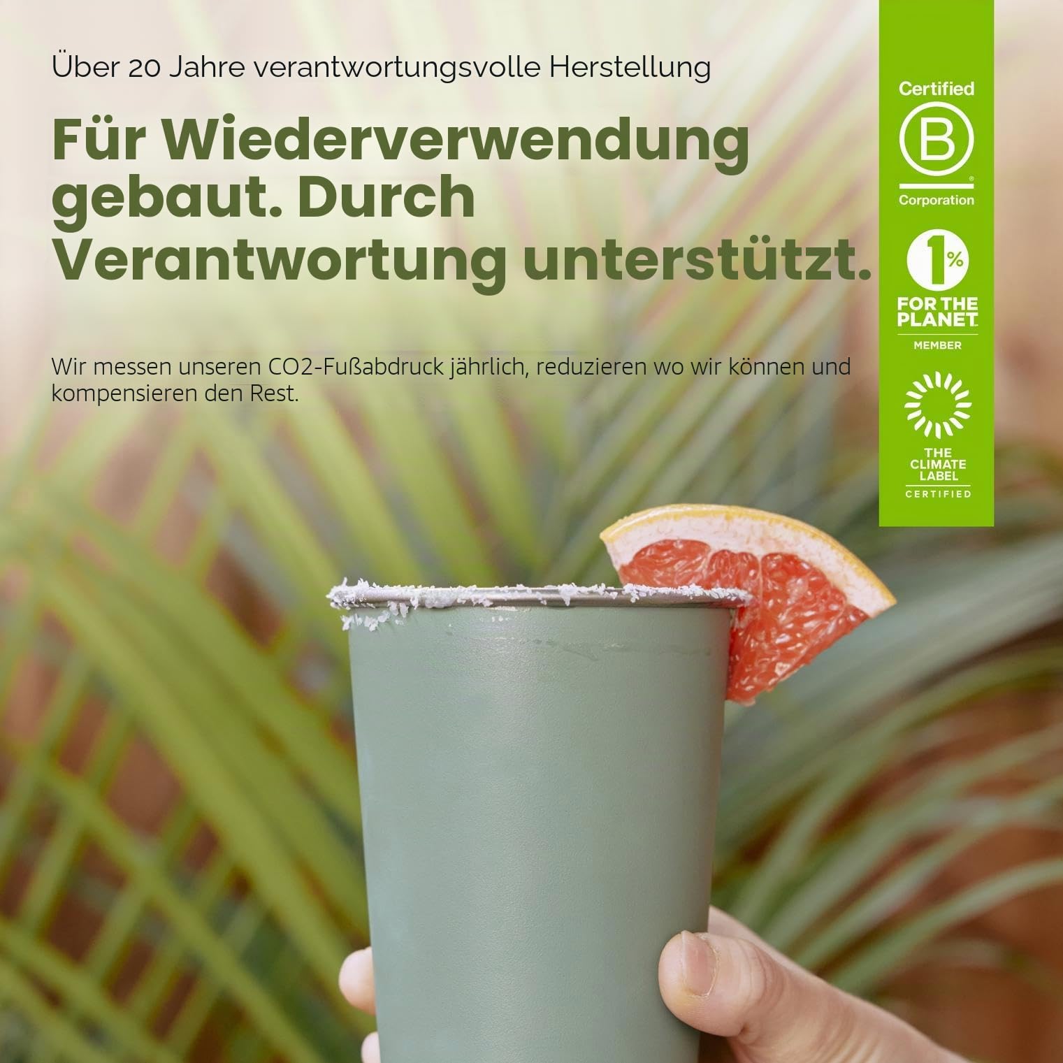 Klean Kanteen 4er Set Pint Cup aus Edelstahl, Einwandig, in verschiedenen Farben, 473ml, 1010588, Partake