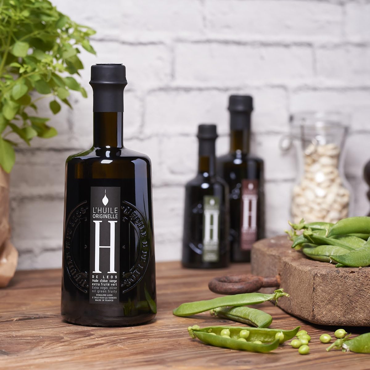 LEOS - Huile d'Olive Vierge Extra - H DE LEOS - L'Originelle - Multimedaillée - 500ml avec étui - Provence - Made in France