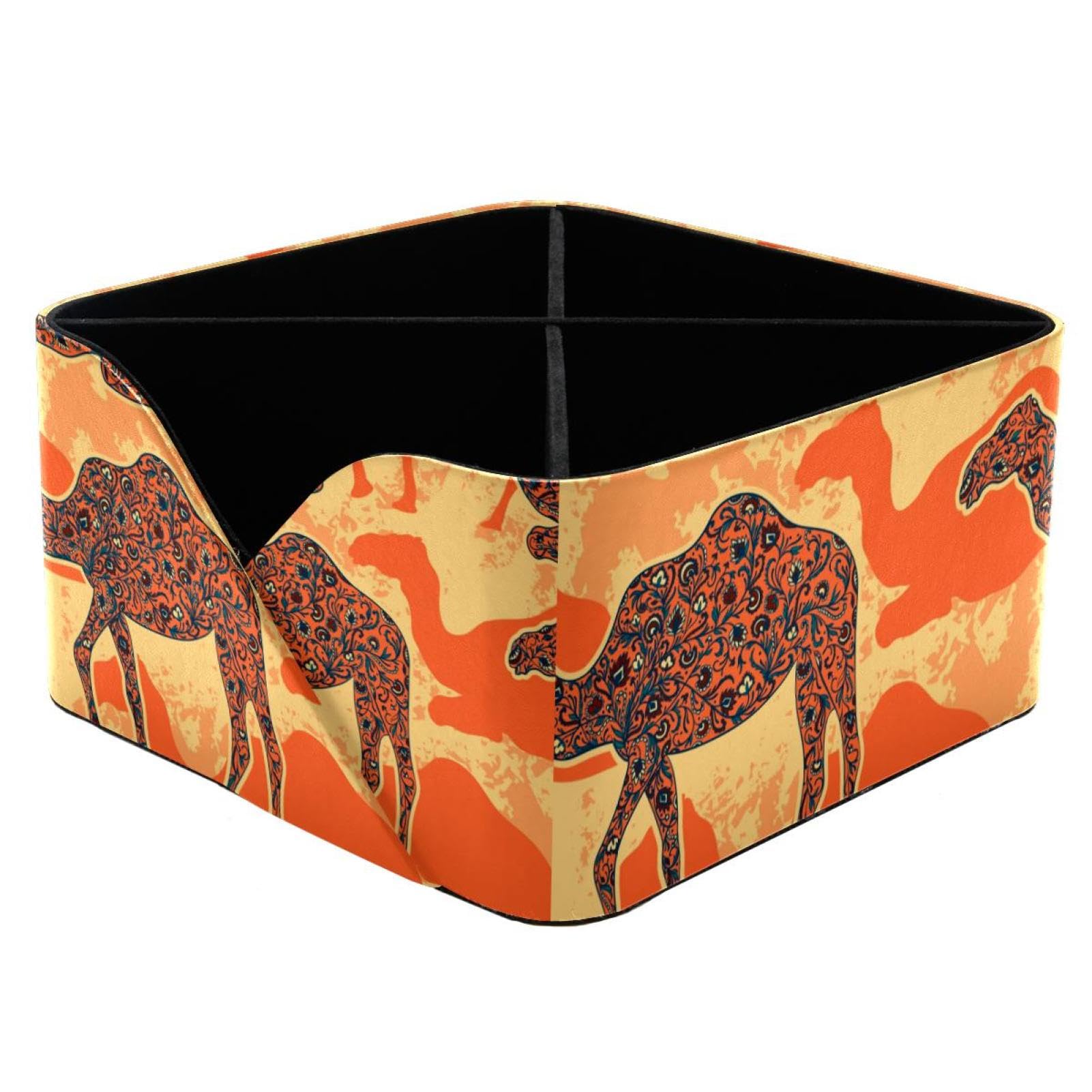 Fournitures de bureau pour la maison camel et pot de rangement haut de gamme