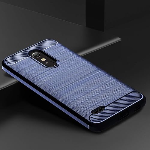 Miniatura 7 de SNOSHO Funda delgada para LG K30 2018, funda para LG Phoenix Plus, silicona fina, piel suave, flexible, fibra de carbono, antiarañazos, a prueba de