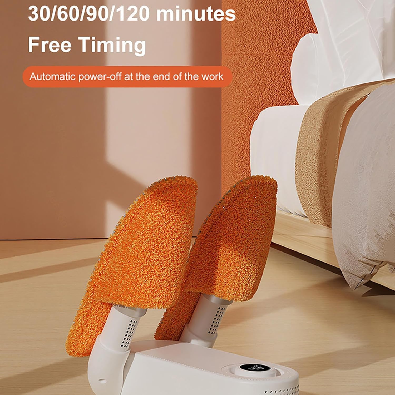JUOIFIP Secador De Guantes De Boxeo Y Zapatos – Plegable, Con Temporizador De 0 A 2h, Aire Caliente 360° Y Eliminación De Olores