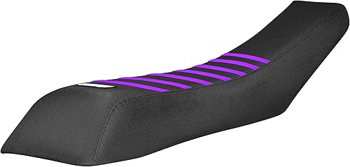 Vista 23 de Enjoy Mfg Funda de asiento compatible con Polaris 1995-2003 Scrambler 250 400 500 Trailblazer 250#243 (todo negro estándar)