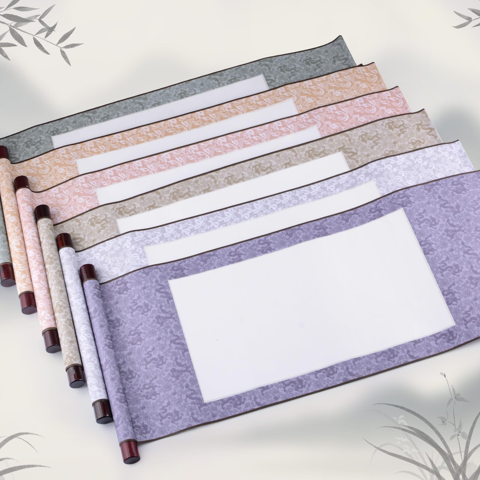 Amazon.com: WANDIC Blank Hanging Scroll, 6 Pcs Blank Painting