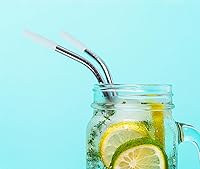 Vista 4 de Mini Skater 16 puntas de silicona para popotes de grado alimenticio, reutilizables, antiquemaduras, para popotes fríos y de 3/10 pulgadas de ancho