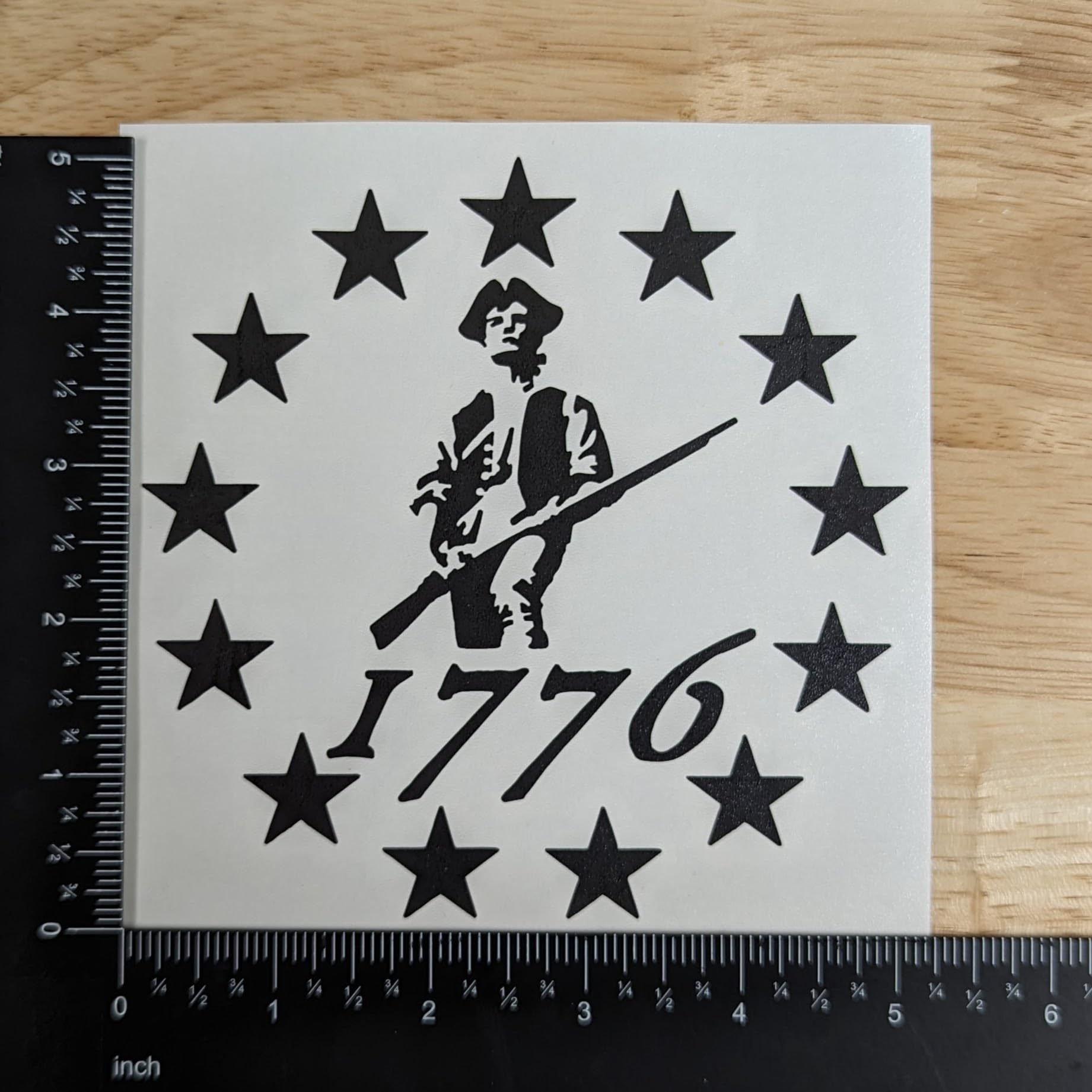 Amazon.com: 1776 Decals: 1776 Stars, Seventeen Seventy-Six Stars