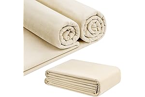 Unveiling Artistic Elegance: 63" Muslin Fabric - The Ultimate Foundation for Exquisite...