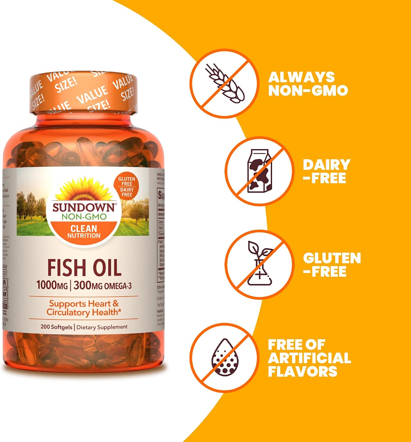 Sundown Fish Oil 1000 mg